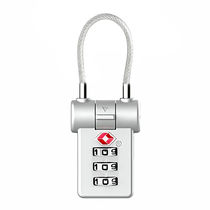 Auburn cable padlock password lock tsa overseas travel luggage backpack lock cabinet door lock drawer lock A029
