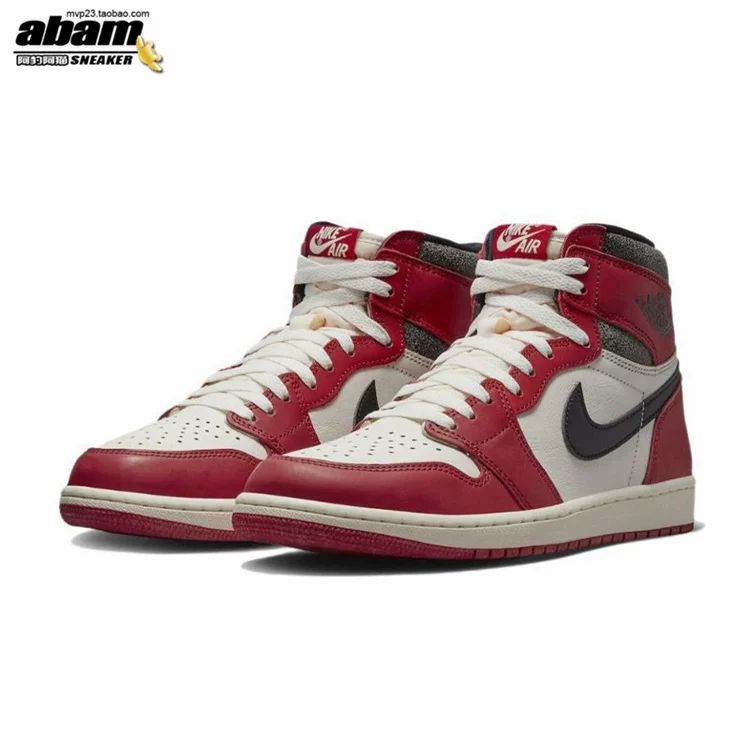 Air Jordan1 Retro AJ1 White Red and Chicago retro basketball shoes DZ5485-612