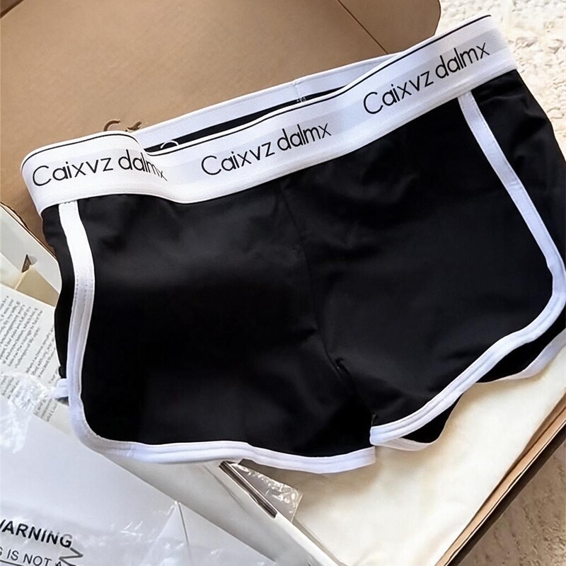 C&Kalmx Women's Cotton Shorts Sports Style Fitness Home Safety Shorts Summer Outerwear Hot Pants