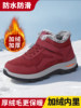 Winter Elderly Women's Cotton Shoes, Fleece-Lined, Thickened, Warm, New Style Old Beijing Cloth Shoes, Middle-Aged and Elderly Women's Anti-Slip Snow Boots