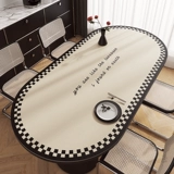 Круглый водонепроницаемый настольный коврик, настольная защитная подушка, в американском стиле, защита от ожогов, изысканный стиль