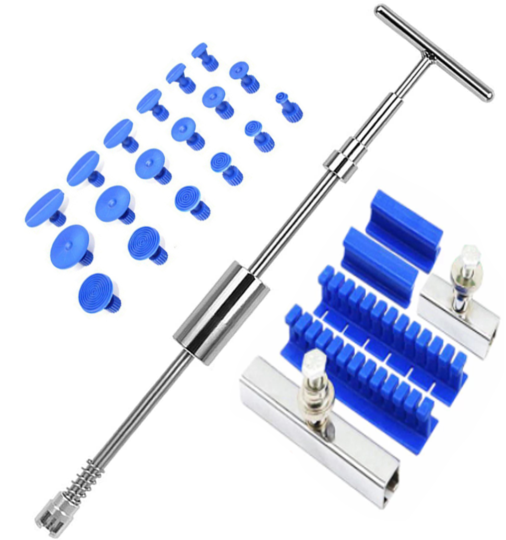 車のへこみ修理ツール、へこみ強力吸引装置、金属板のへこみ跡を残さない修理ハンマープーラー