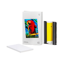 Xiaomi Mijia Photo Printer 1S Original Color Photo Paper Set 6-inch Photo Paper Ribbon Supplies Replacement Photo Paper Dye-Sublimation 3-inch Suitable for Mijia Photo Printer Photo Paper