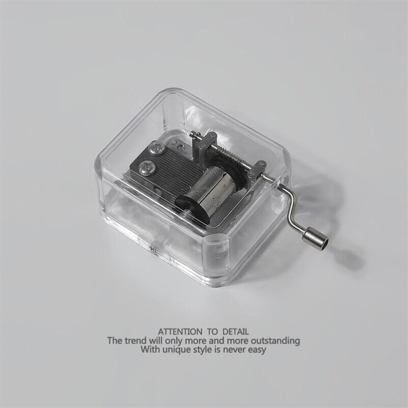 Healing Ensemble Handshaking Music Box Octaonic Box Sky City Sends Boys Girlfriend Creative Birthday Gift Children-Taobao