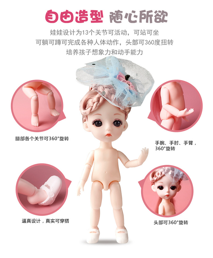 Đồng hồ búp bê Barbie đồ chơi cô gái mô phỏng công chúa dễ thương hộp quà quá khổ set quà sinh nhật cho trẻ em búp bê cổ trang búp bê