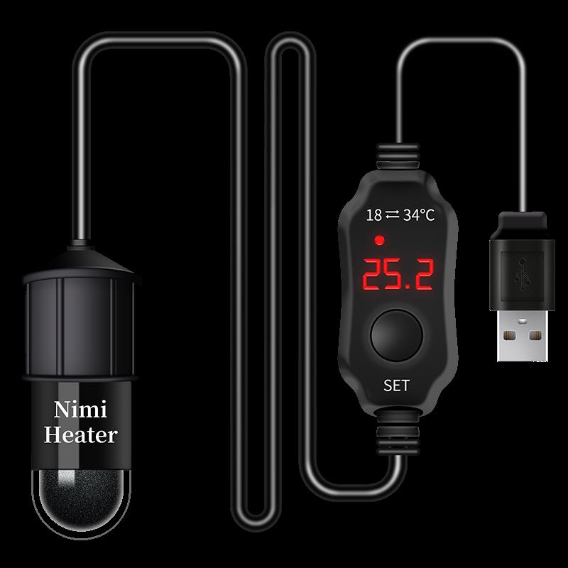 USB迷你加热棒：鱼缸里的智能守护者
