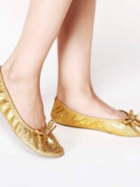 Nisha new 5-layer soft sole teacher shoes multi-size flat shoes belly dance gold dance shoes for women