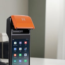 Sunmi p2pro handheld device supports various cashier systems gas stations etc.