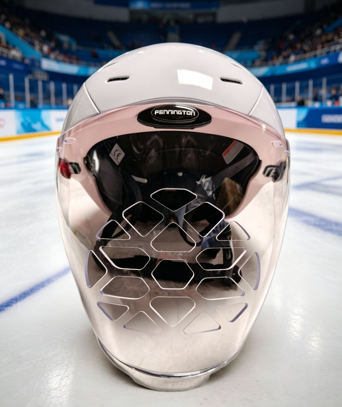Bailong Shield Mask Helmet Short Track Speed Skating Helmet Children's and Adult Universal Professional Helmet Magnetic Helmet
