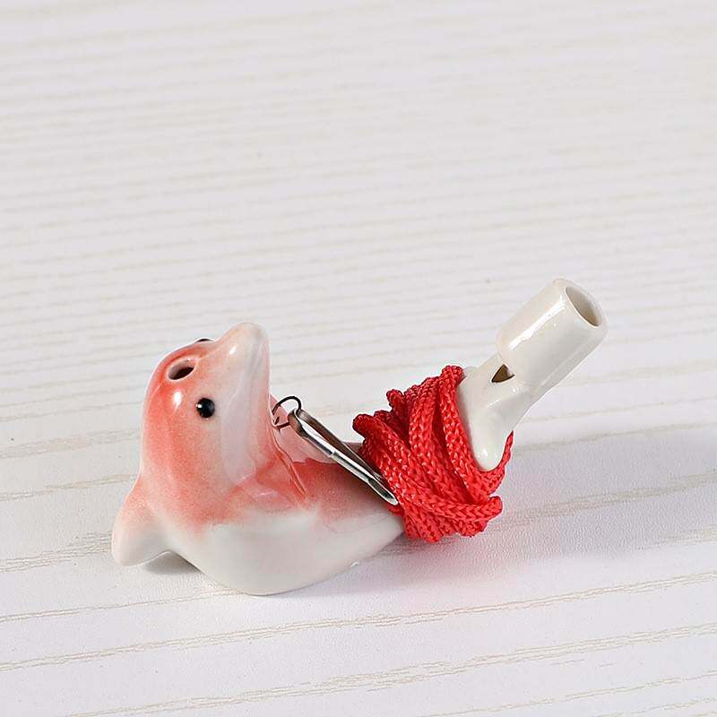 Cartoon Ceramic Waterfowl Whistleblowing Children Toy Outdoor Treble Birds Flute Whistles Kindergarten Gift Kid Gift-Taobao