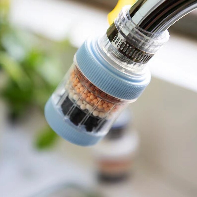 可拆洗六层家用水龙头过滤器通用防溅花洒节水器厨房自来水过滤嘴
