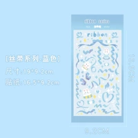 7# лента завязана синим