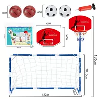 B10-Basketball Football два в одном + 2 футбол + 2