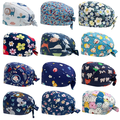 Хлопковая униформа медсестры, летняя шапка, тонкая рабочая униформа врача