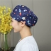 Mũ y tá phòng mổ mũ y tế mũ bác sĩ nam mũ làm việc y tế răng miệng điều chỉnh đàn hồi khóa mũ tròn mũ y tá nón y tế mũ trùm đầu phòng sạch 