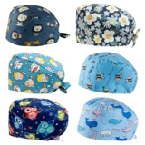 Хлопковая униформа медсестры, летняя шапка, тонкая рабочая униформа врача