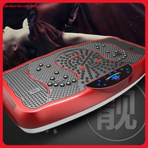 Fat removal machine shaking machine standing lazy indoor fitness equipment body training arm and leg vibrator