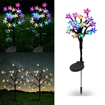 20LED Solar Lamp Solar Garlands Light Peach Flower Solar Lam