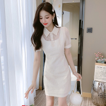 Summer high-end dress womens summer dress 2022 new style small waist temperament slim fairy skirt