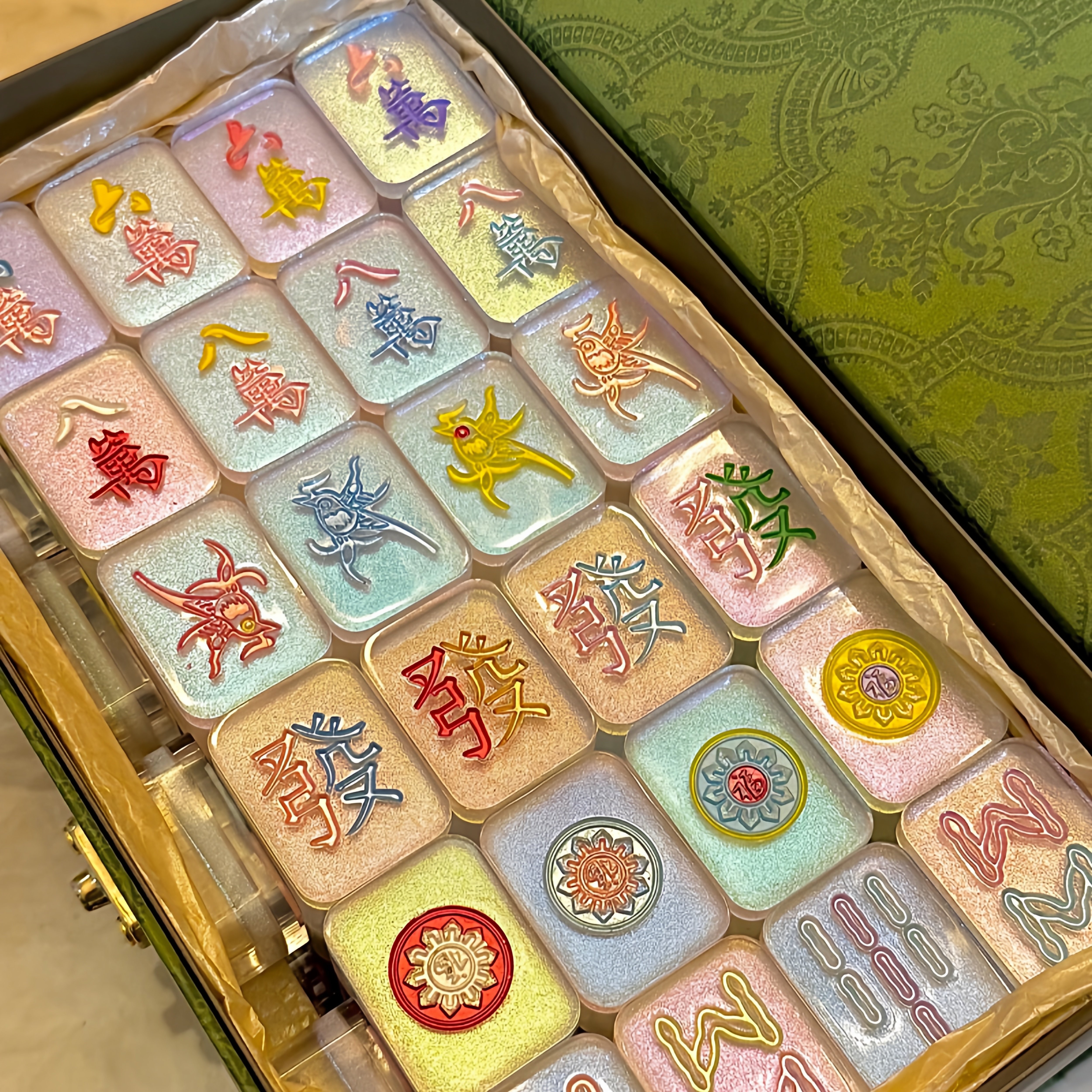 🌟 手工创意桌游| 人鱼姬滴胶麻将diy材料包家庭聚会必备🎁-水晶滴胶-淘宝好物网, image size:5000x5000