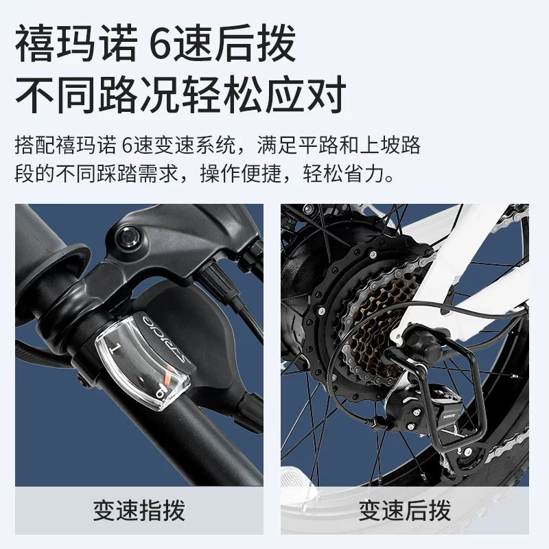 Складной электробайк BAICYCLE, рама из сплава, совместим с Walker для пожилых и взрослых, алюминиевый сплав