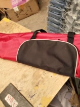 Fencing equipment small roller fencing bag steel frame structure 1680D double-strand reinforced fabric can be freely color matched