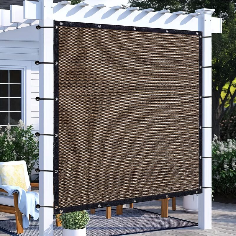 90% Sunshade Fabric, Sunshade Canopy, Privacy Screen Net, Gazebo Sunshade Cover, Sunshade Fabric for Gazebos