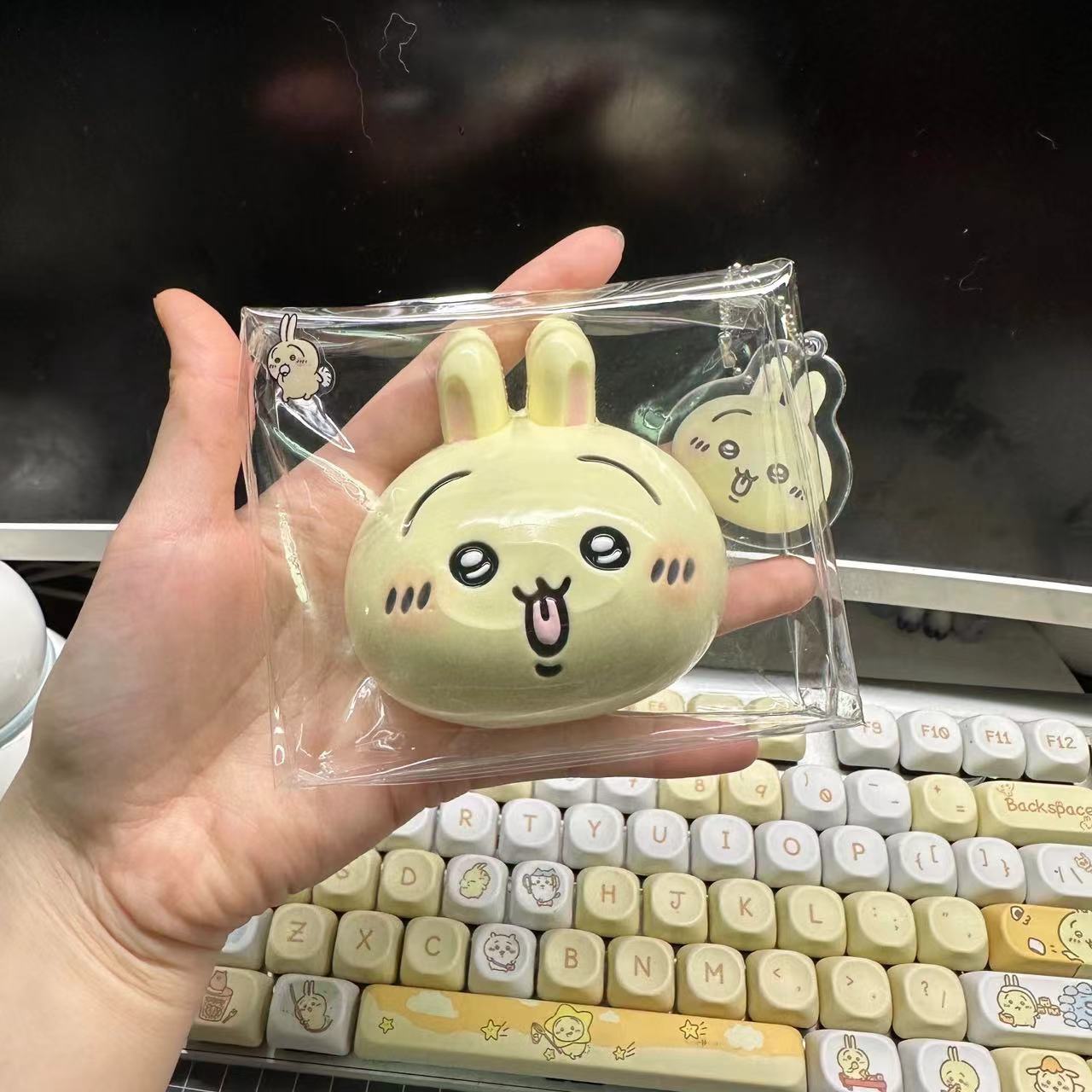 かわいい手作りシリコンスクイーズ音楽スローリバウンド手作り減圧アーティファクトクリエイティブインターネットセレブ食品グレードクリーム泥