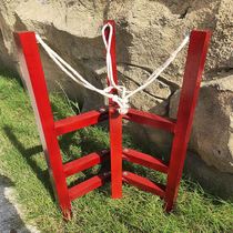 Manufacturer solid wood red Peking drum stand 416418420424 wooden Peking drum stand Zazisi drum