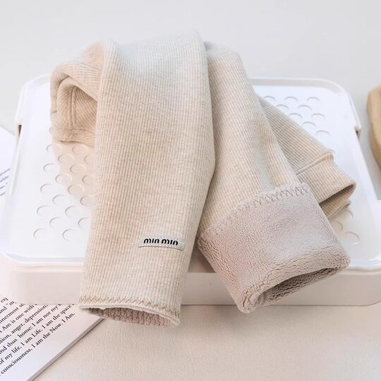 女童打底裤冬款加绒加厚保暖裤女宝宝洋气百搭儿童一体绒外穿裤子