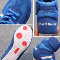 Boxing shoes for men and women low-top Sanda shoes high-top fighting training shoes weightlifting wrestling shoes boots boxing boots