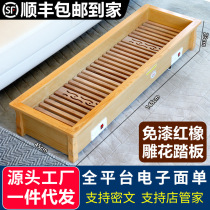 Hunan solid wood heater household foot warmer foot roaster electric oven oven oven rectangular electric fire barrel oven