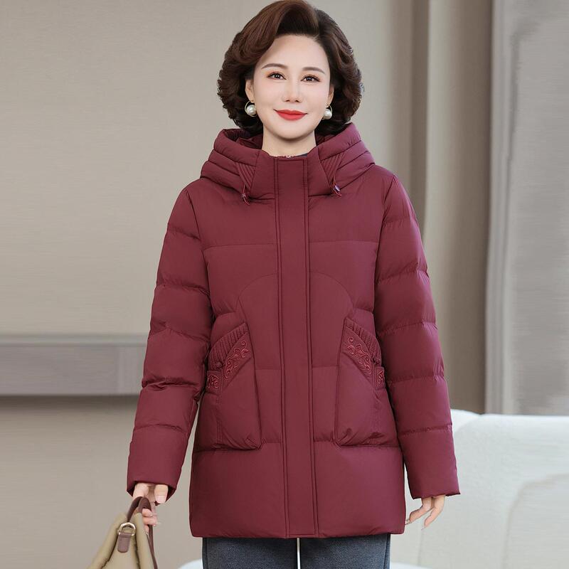 Women's Thickened 2025 Stylish down Jacket, Mid-Length Coat, Plus Size, New Model, Winter Fashion for Middle-Aged and Elderly Mothers Women's Thickened 2025 Stylish down Jacket, Mid-Length Coat, Plus Size, New Model, Winter Fashion for Middle-Aged and Elderly Mothers