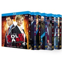 BD Blu-ray Disc High Definition Suspense American Drama Ironclad Mystery Season 1-7 Cold Case 21 Disc Box Set