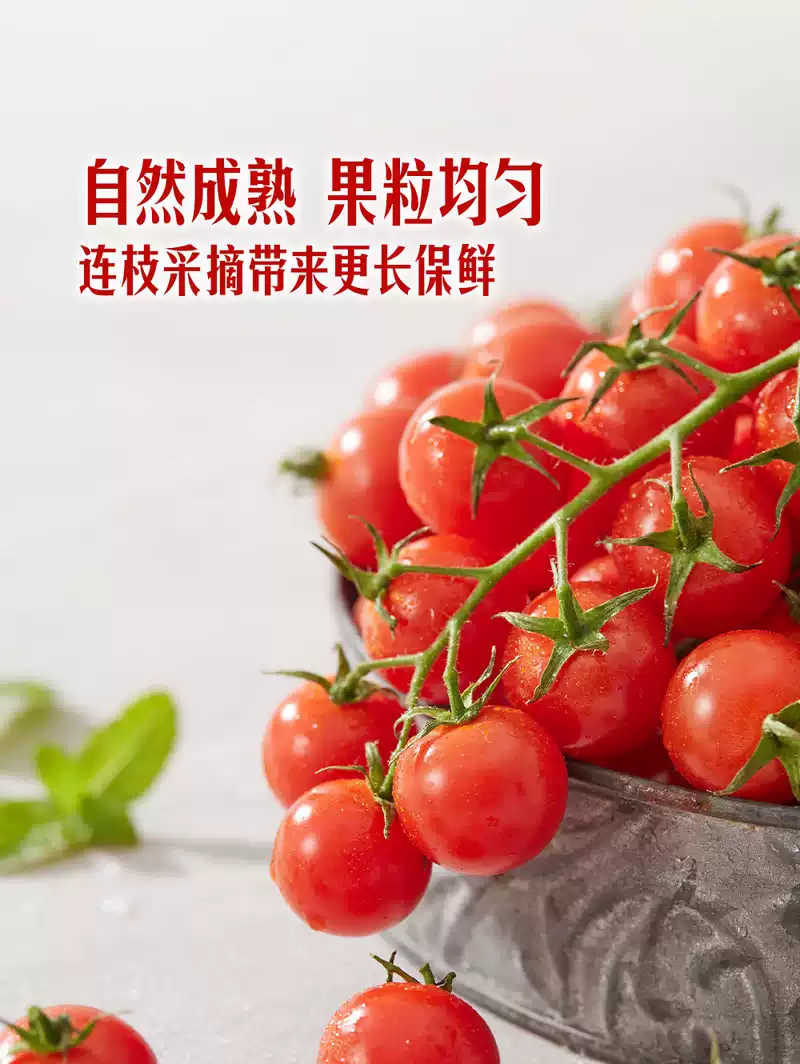 山姆会员超市代购 串收小番茄1kg 彩色圣女果车厘茄 新鲜蔬果顺丰-淘宝Taobao | 天猫Tmall