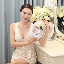 Cross-border recommendation LED rechargeable large mask colorful light mask household facial spectrometer beauty salon instrument photon meter
