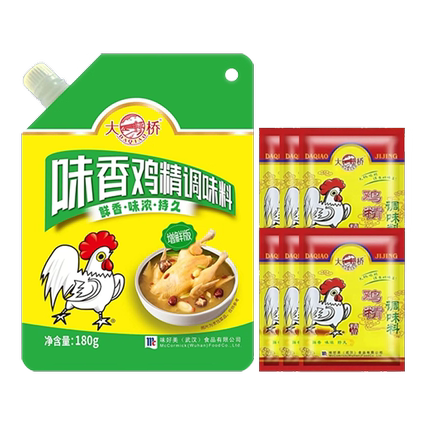 大桥味香鸡精调味料420g厨房面条煲汤提鲜调味品味精家用