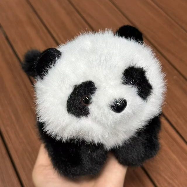 Little Otter Snap Ring Doll Doll Pull Rope Wagging Tail Children's Adult Bracelet Cute Plush Toy Gift for Women