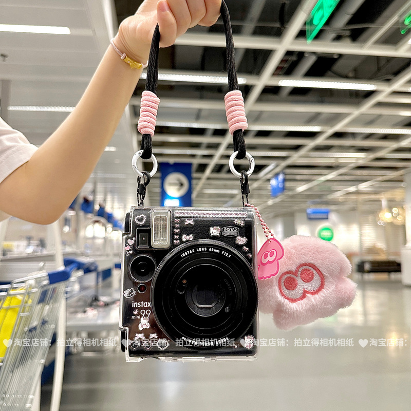 Fuji Mini99 Protective Case Lanyard Lens Cover Sticker Full Set of Accessories Polaroid Mini99 Camera Protective Case Fuji Mini99 Protective Case Lanyard Lens Cover Sticker Full Set of Accessories Polaroid Mini99 Camera Protective Case