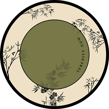 New chinese leather anti-scalding and oil-proof round table mat