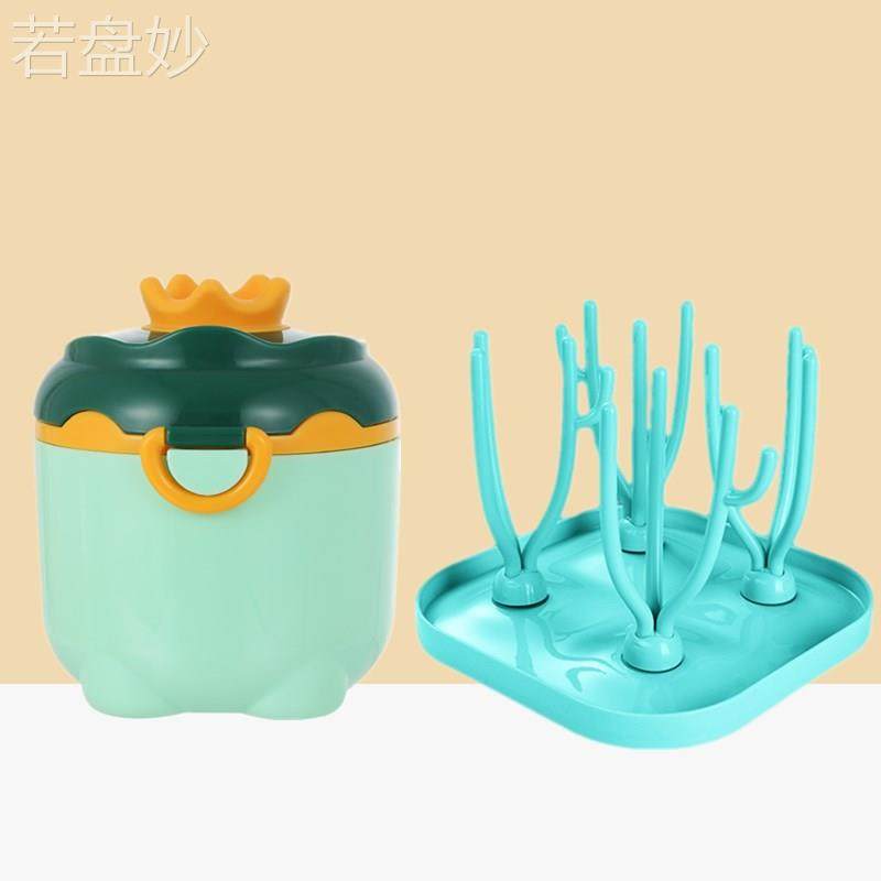 $Baby bottle drain rack baby supplies rack hanging drainer baby water cup storage drying rack support
