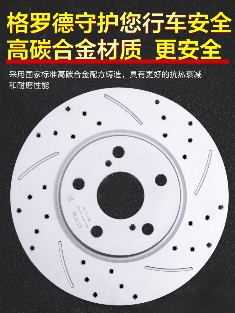 Suitable for Honda Fit, Crv, Accord, Fengfan, Civic, Odyssey, Jade, Crown Road, Xrv, Lingpai Front and Rear Brake Discs
