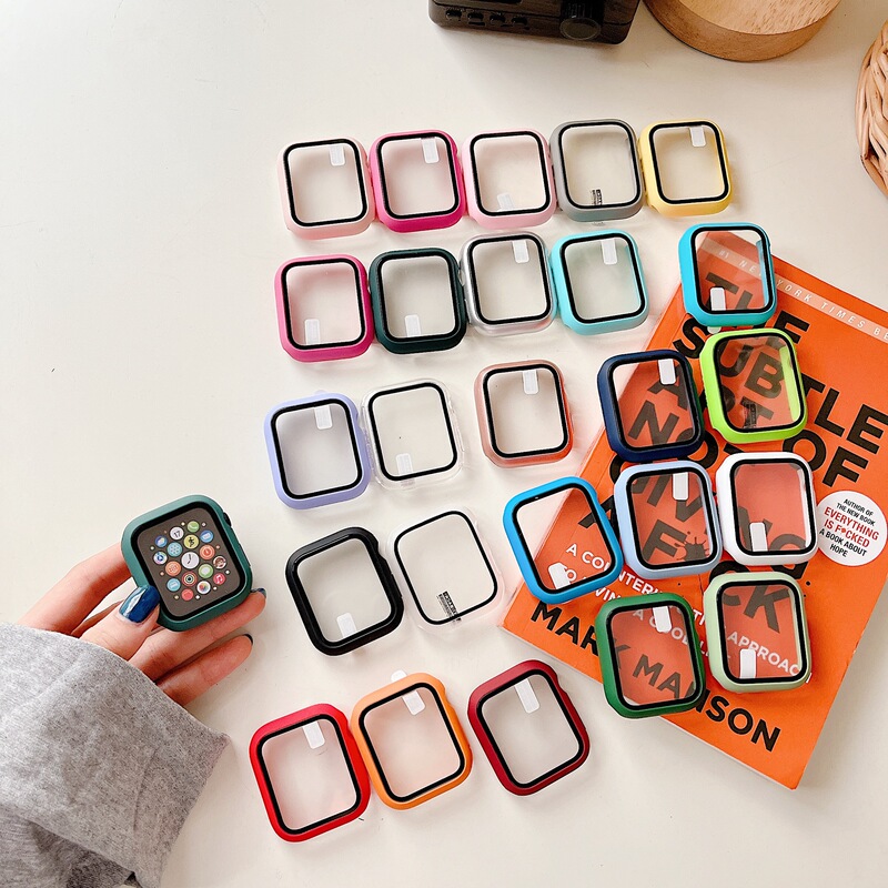 Suitable for Apple Watch Iwatch11 Protective Case Tempered Film Integrated Ultra Protective Cover Applewatch Protective Film S9/8/7/6/Se/5/4/3/10 Generation Case Full Coverage Film Suitable for Apple Watch Iwatch11 Protective Case Tempered Film Integrated Ultra Protective Cover Applewatch Protective Film S9/8/7/6/Se/5/4/3/10 Generation Case Full Coverage Film