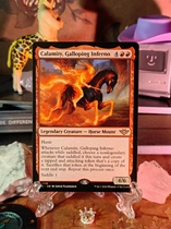 (Giraffe) Magic: The Gathering Galloping Hell Fire Disaster Light and Thunder Station Escort OTJ Ying Jin 0116