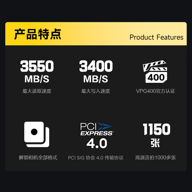 High-Speed Cfb Memory Card Suitable for Nikon Z8Z63Zr, Canon R52R63 Cameras, Cfeb Storage Card, Fuji Xh2S