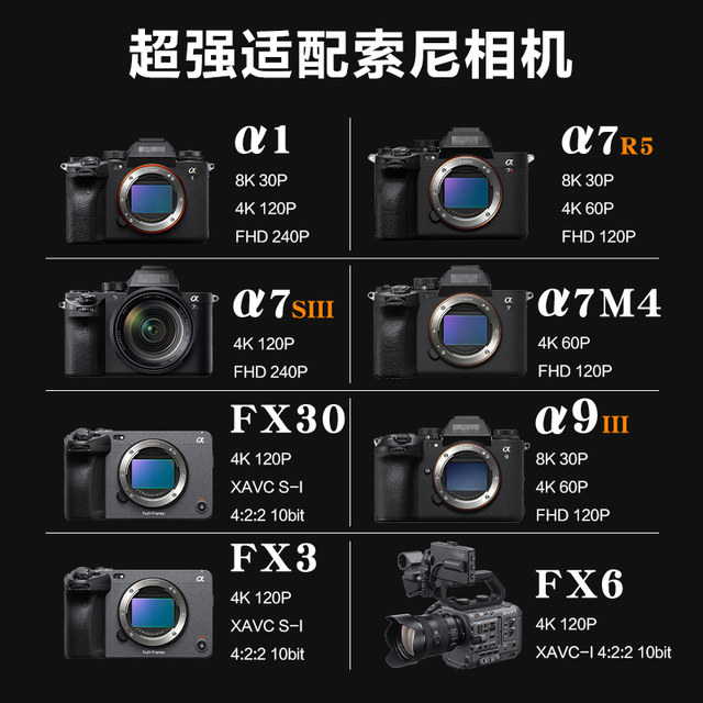 Suitable for Sony A7M5/A7M4/A7R5/Fx3 Cameras, High-Speed Cfa Internal Memory Card, Big Whale Cfe Storage Card