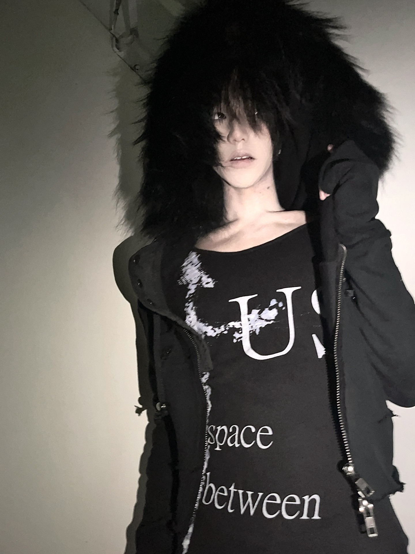 L.G.B. ブラックジャンパー L.G.B. mohawk sport zip hoodie size 2 fits S / slim M This zip-up