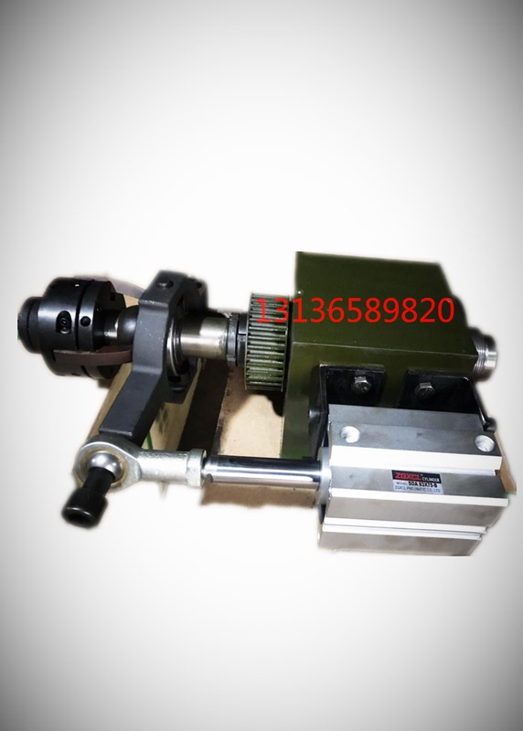 Yuhuan Standard Hand-Operated Simple Synchronous Pulley Power Head, Mechanical Metal Fully Automatic Modified Instrument Head Yuhuan Standard Hand-Operated Simple Synchronous Pulley Power Head, Mechanical Metal Fully Automatic Modified Instrument Head