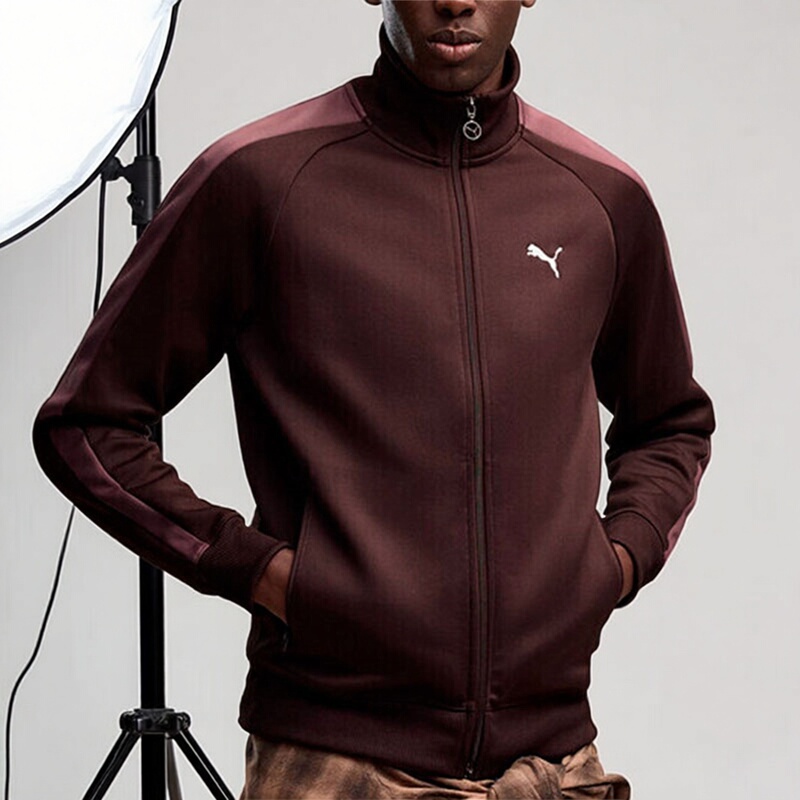 Puma Men's Jacket 2026 Autumn New Knitted Comfortable Loose Versatile Casual Jacket 631858-33 Puma Men's Jacket 2026 Autumn New Knitted Comfortable Loose Versatile Casual Jacket 631858-33