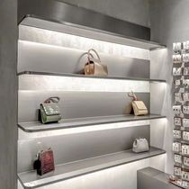 Shoe store shoe rack display rack clothing store shoe bag storage rack stainless steel shelf wall multi-layer shoe display rack